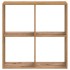 Estantería de madera ingeniería roble artisian 68,5x32x68,5