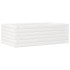 Jardinera de madera maciza de pino blanca 70x40x23