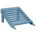 Silla Adirondack con otomana madera maciza de abeto
