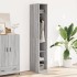 Armario de madera de ingeniería gris Sonoma 30x50x200