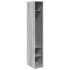 Armario de madera de ingeniería gris Sonoma 30x50x200