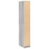 Armario de madera de ingeniería gris Sonoma 30x50x200