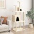 Rascador para gatos con postes de sisal color crema 167
