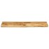 Tablero de mesa borde natural madera maciza mango 110x30x2,5