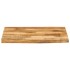 Tablero de mesa borde natural madera maciza mango 60x60x2,5
