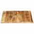 Tablero de mesa borde natural madera maciza mango 90x80x2,5
