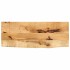 Tablero de mesa borde natural madera maciza mango 80x40x3,8