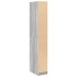 Armario de madera de ingeniería gris Sonoma 30x50x200