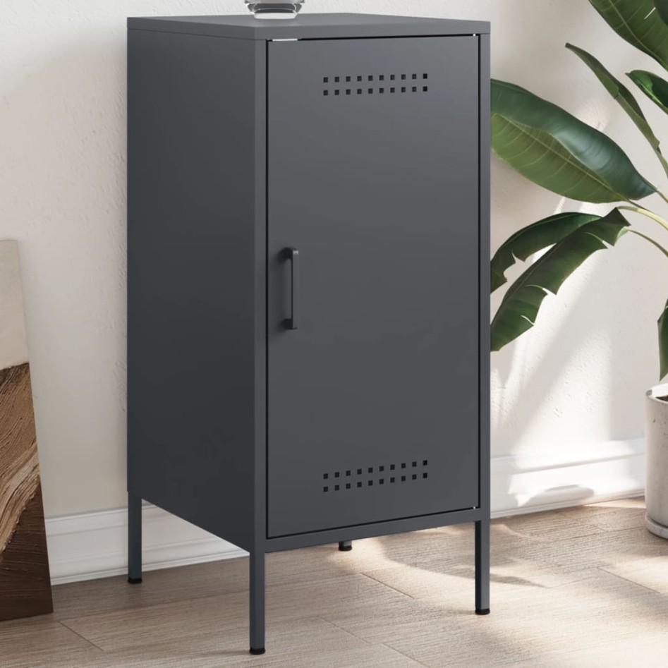 Aparador acero gris antracita 36x39x79