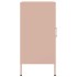 Aparador acero rosa 36x39x79