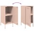 Aparador acero rosa 36x39x79