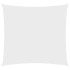 Toldo de vela cuadrado tela Oxford blanco 3,6x3,6