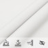 Toldo de vela cuadrado tela Oxford blanco 3,6x3,6