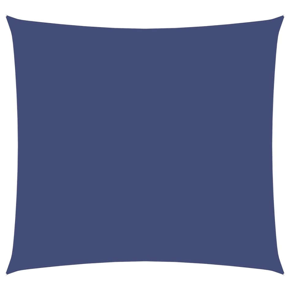 Toldo de vela cuadrado tela Oxford azul 5x5
