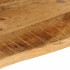 Tablero de mesa borde natural madera maciza mango 80x60x2,5