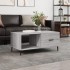Mesa de centro madera contrachapada gris Sonoma 90x50x40
