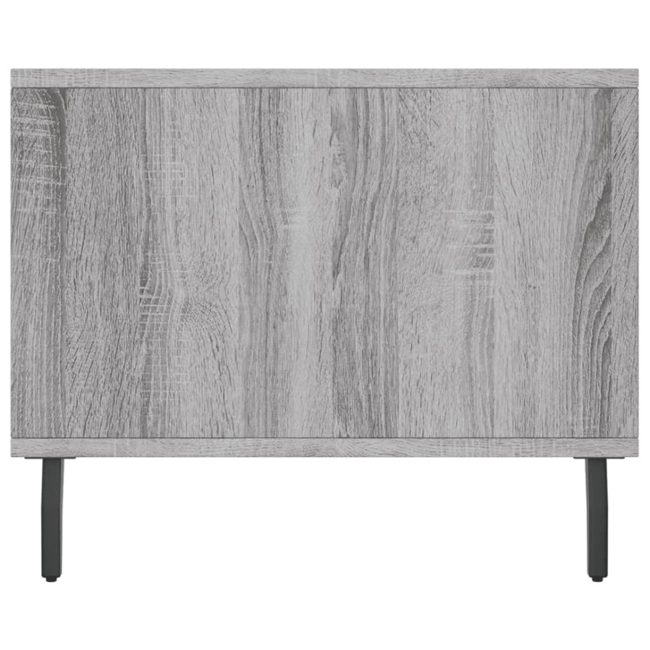 Mesa de centro madera contrachapada gris Sonoma 90x50x40