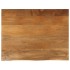 Tablero de mesa borde natural madera maciza mango 90x80x2,5