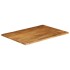 Tablero de mesa borde natural madera maciza mango 90x80x2,5