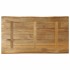 Tablero de mesa borde natural madera maciza mango 100x60x2,5