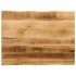 Tablero de mesa borde natural madera maciza mango 70x60x3,8