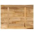Tablero de mesa borde natural madera maciza mango 70x60x3,8