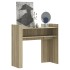 Mesa consola de madera de ingeniería roble Sonoma 100x35x90