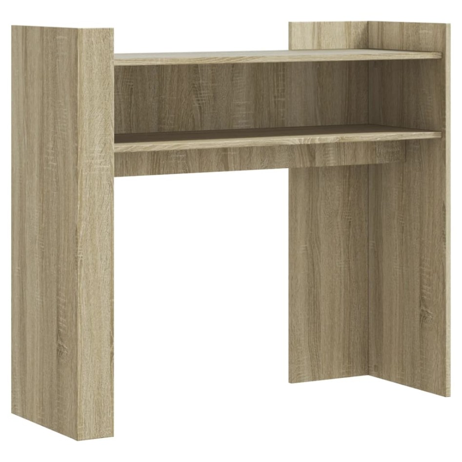 Mesa consola de madera de ingeniería roble Sonoma 100x35x90