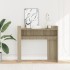 Mesa consola de madera de ingeniería roble Sonoma 100x35x90