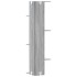 Estantería pared de esquina madera gris Sonoma 36,5x36,5x140