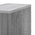 Estantería pared de esquina madera gris Sonoma 36,5x36,5x140