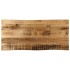 Tablero de mesa borde natural madera maciza mango 80x40x2,5
