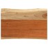 Tablero de mesa rectangular borde natural acacia 60x40x3,8