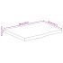 Tablero de mesa rectangular borde natural acacia 60x40x3,8