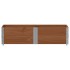 Jardinera de madera maciza de pino marrón 150x50