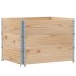 Jardinera de madera maciza de pino 80x60