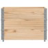 Jardinera de madera maciza de pino 80x60