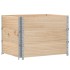 Jardinera de madera maciza de pino 80x60