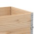 Jardinera de madera maciza de pino 80x60