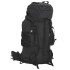 Mochila de senderismo tela oxford negro 100