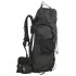 Mochila de senderismo tela oxford negro 100