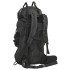Mochila de senderismo tela oxford negro 100
