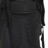 Mochila de senderismo tela oxford negro 100