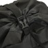 Mochila de senderismo tela oxford negro 100