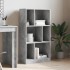 Estantería madera de ingeniería gris hormigón 57x28,5x107,5
