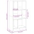 Estantería madera de ingeniería gris hormigón 57x28,5x107,5
