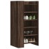 Mueble zapatero madera de ingenería marrón roble 52x37,5x100