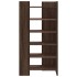 Mueble zapatero madera de ingenería marrón roble 52x37,5x100