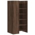 Mueble zapatero madera de ingenería marrón roble 52x37,5x100