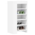 Mueble zapatero madera de ingeniería blanco 52x37,5x100